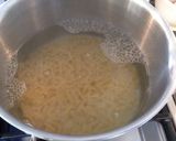 A picture of step 1 of Jamie Oliver's Macaroni Cheese.