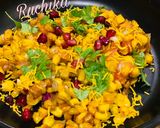 A picture of step 6 of Sweetcorn Bhel.