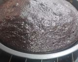 A picture of step 4 of Chocolate double decker cake🎂.