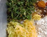 A picture of step 1 of Masala bhakri.