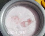 A picture of step 3 of Rose Lassi.
