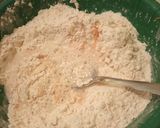 A picture of step 4 of Chapatis with carrots.