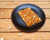 A picture of step 4 of Peanut chikki.