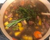 A picture of step 3 of Traditional Welsh Lamb Cawl.