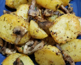 Foto del paso 9 de la receta: Papas fritas a la manteca con champiñones
