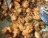 A picture of step 10 of Shahi Awadhi Gobhi  Biryani.