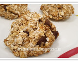 Foto del paso 5 de la receta: Galletas de avena, plátano y chocolate