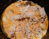 A picture of step 6 of Thai Red "Dragon" chicken soup.