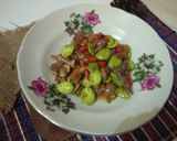 Foto langkah ke 4 dari resep Tumis ikan asin bawang pete (edisi ketinggalan pr😅).