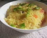 A picture of step 5 of Tropical coconut pineapple rice #4weekschallange.