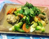 滿滿蔬食，營養滿分-泰式綠咖哩椰香炒雞的食譜步驟19照片