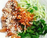 Hình bước làm 1 của món Mì lạnh