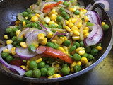 Ensalada tibia de pastas