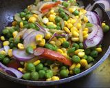 Foto del paso 4 de la receta: Ensalada tibia de pastas