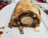Foto del paso 5 de la receta: Pastel de carne en masa quebrada