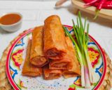 Foto langkah ke 9 dari resep Lumpia Ikan Asap Suwir.