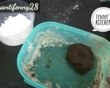 Foto langkah ke 2 dari resep Dorayaki Beng-Beng Isi Thai Tea Custard&Bubble Kekinian.