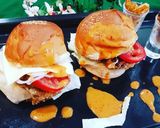 A picture of step 6 of Veg Aloo Tikki Burger🍔🍔😋😍.