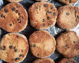 A picture of step 8 of Almond wheat flour choco cookie.