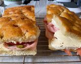 A picture of step 7 of Focaccia bread.