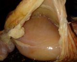 Foto del paso 2 de la receta: Pollo a la manteca de limón con papas en cuña