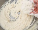 A picture of step 1 of Dahi Vada.