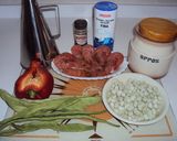 Foto del paso 1 de la receta Paella de gambón y verdura