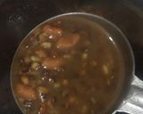A picture of step 2 of Dal Makhni.