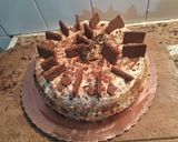 Foto del paso 18 de la receta: Torta de chocolate rellena de doble cremas