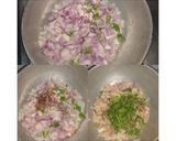 A picture of step 1 of Onion egg omelette.