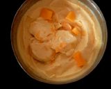 A picture of step 4 of Mango ice cream.