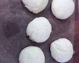 عکس مرحله 8 از دستور نان همبرگر (یا صبحانه)با خمیر ترش 🥯