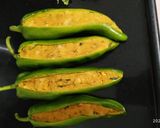 A picture of step 1 of Mirchi vada.