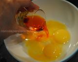 A picture of step 8 of Persian upside down rice (Tahchin-e Morgh).