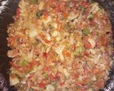 A picture of step 2 of Afghani Omelette.