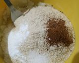 A picture of step 2 of Amaranth (rajgira) cookies.