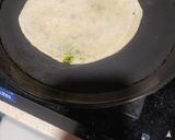 A picture of step 4 of Aloo Maithi (Fenugreek) leaves stuff Paratha.