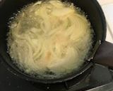 A picture of step 2 of Beef Bowl (Gyudon).