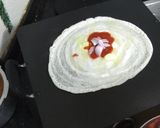 A picture of step 3 of Cheesy Jini Dosa.