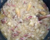 Une image de l'étape 6 de Risotto aux asperges & lardon fumé au parmesan.