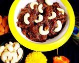 A picture of step 5 of Nendran banana halwa.