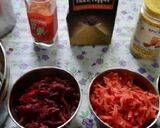 A picture of step 2 of Beetroot and carrot salad 🥗.