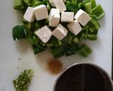 A picture of step 1 of Cheese Chilli.