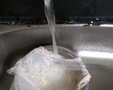 A picture of step 1 of Ras Malai.