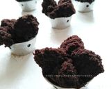 Foto langkah ke 7 dari resep Bolkus super nyoklat no mixer! mekar dan lembutnya kebangetan!.