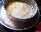 A picture of step 1 of Besan messi masala puri - eat with arbi Fry.