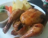 Honey Roasted Chicken with Blackpaper sauce  langkah memasak 5 foto