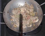 Hình bước làm 3 của món Cháo thịt bằm phô mai