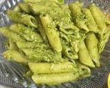 A picture of step 10 of Basil Pesto Pasta.