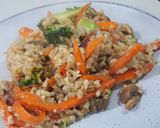 Foto del paso 5 de la receta: Arroz Integral Salteado